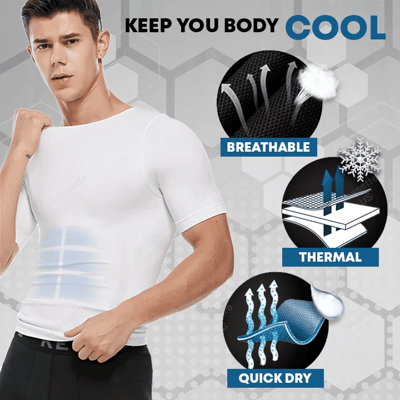 CoolShape™ | Cooling Shaper T-shirt voor heren