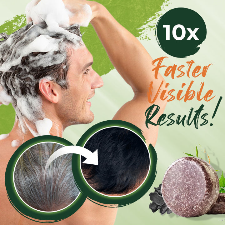 HerbCare™ Shampoo Bar | Krijg je kleur & levendigheid terug! Weg met grijze haren & haarverlies!