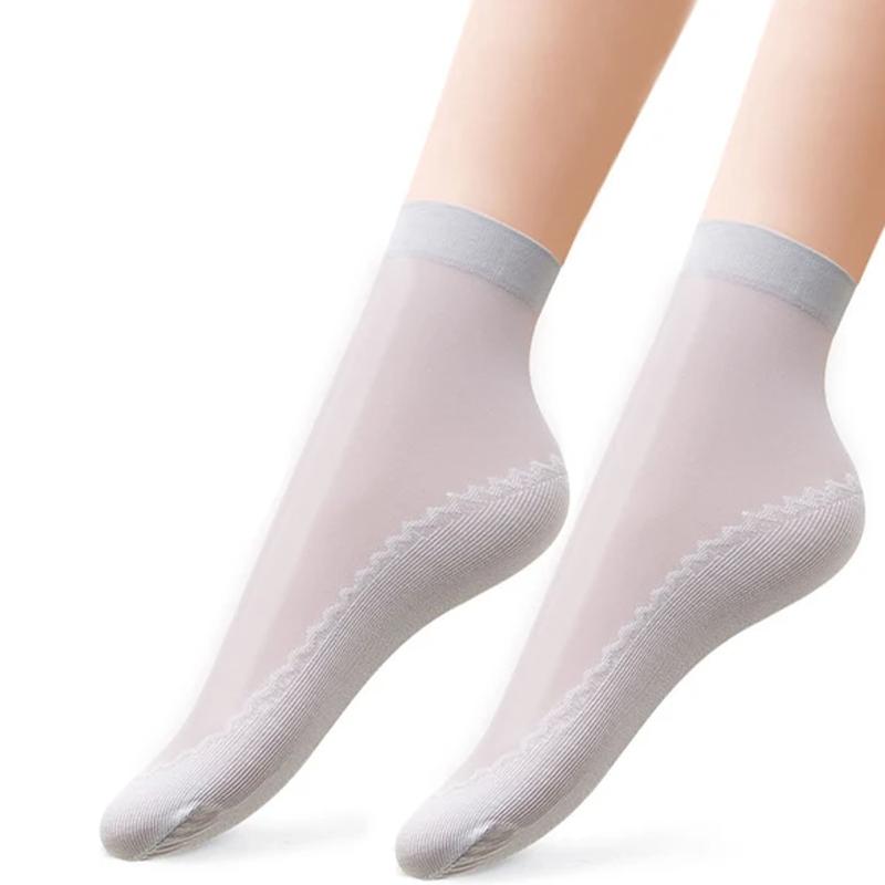 Lucida™️ Doorschijnende Stijlvolle Anti-Slip Sokken