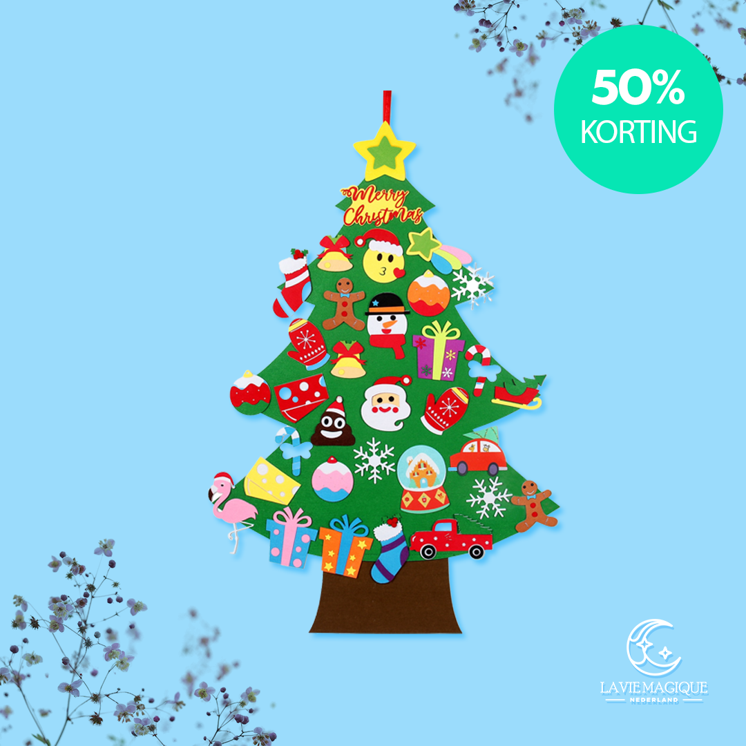 DIYTree™ De Kerstboom Voor Kinderen | Laat de kleintjes hun eigen kerstboom versieren!