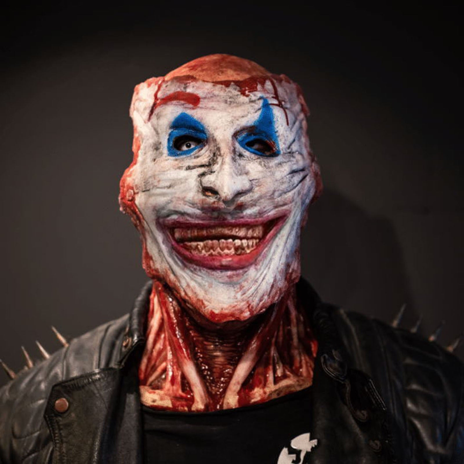Bloody Halloween™ Afneembaar Clown/Skelet Masker