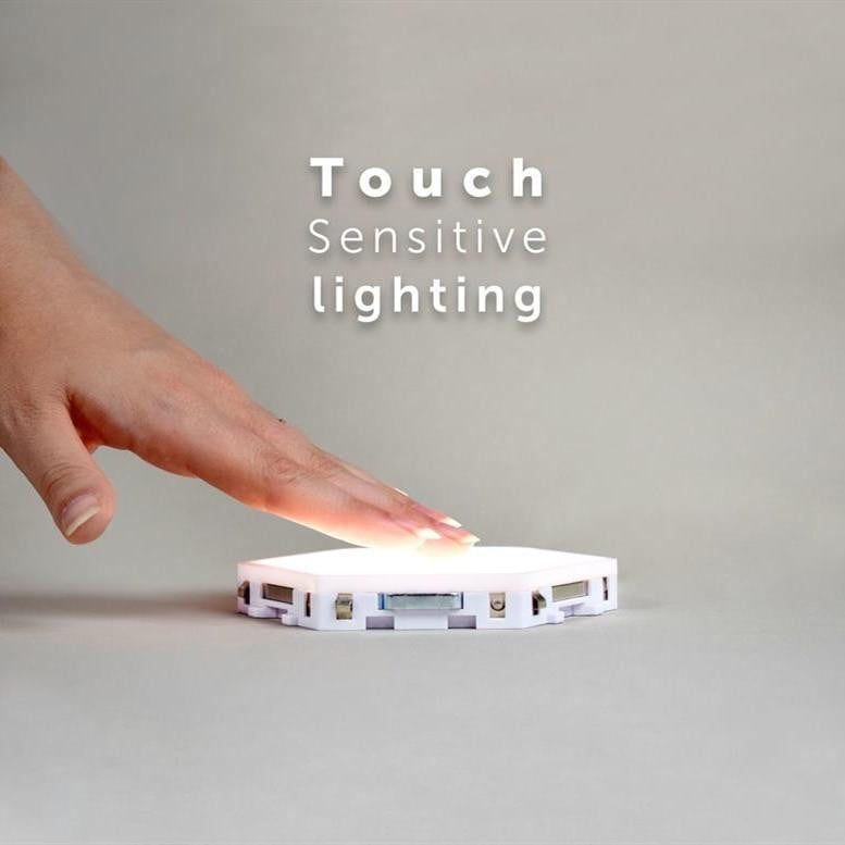 HexaGlow™️ Creatieve Sensor LED Muurverlichting