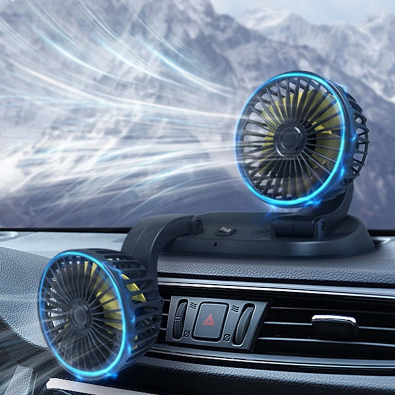 CoolingTwins™ 360 Ventilator | Ideaal voor thuis of onderweg!
