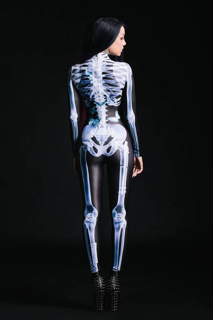 ScarySuits™ Skelet Bodysuit Kostuum