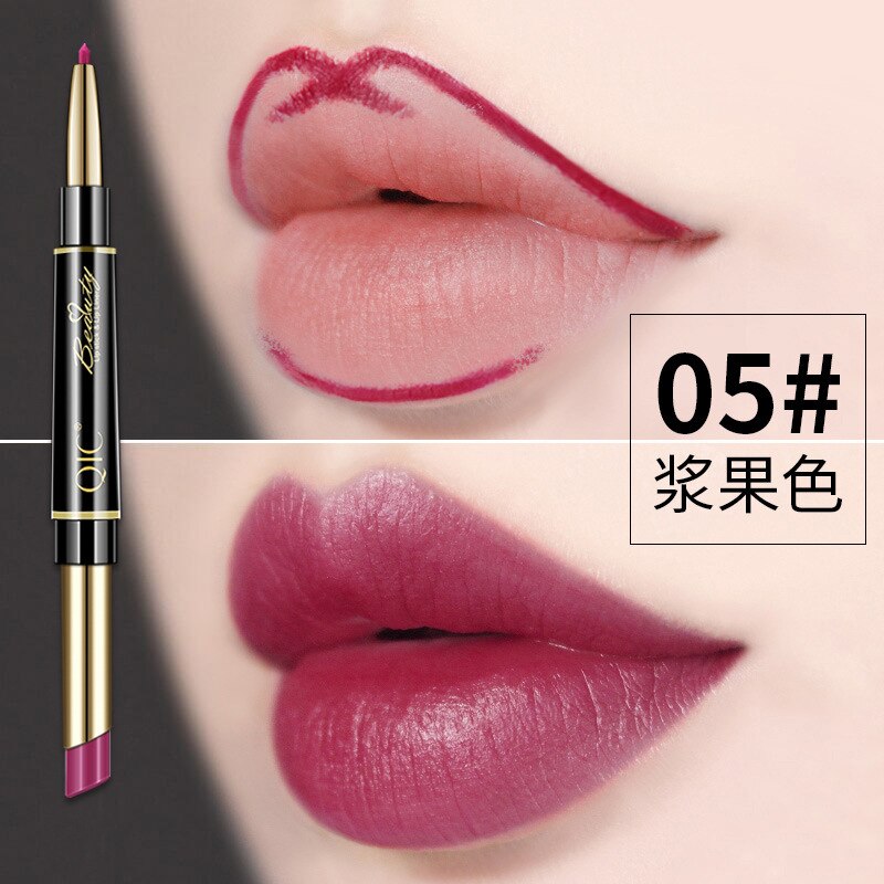 LuvBeauty™ 2 in 1 Waterproof Lipstick & Lip Liner