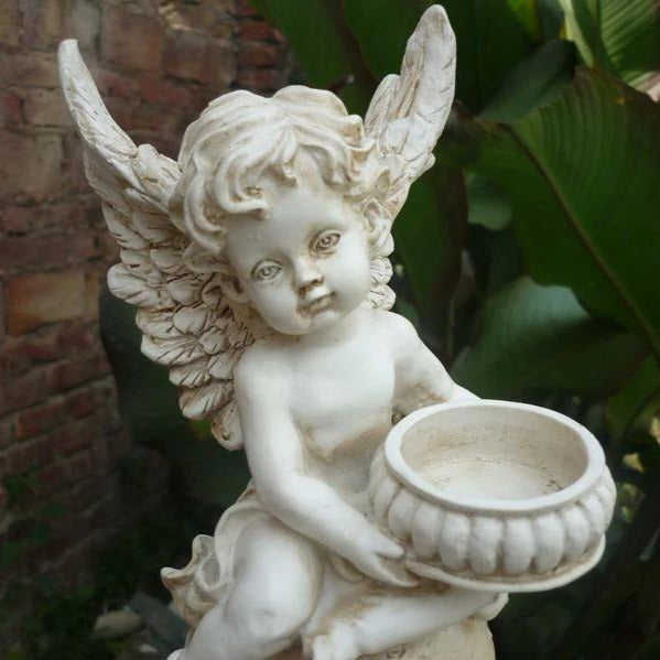 Cupido's Wondertuin Standbeelden Met Bloempot™