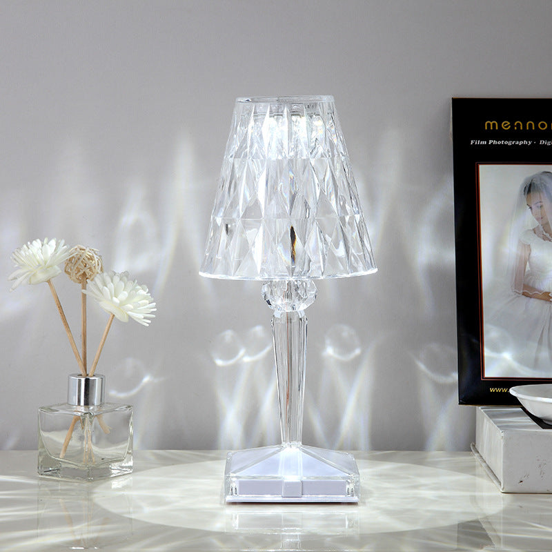 LunaLux™ Elegante Diamant Tafellamp